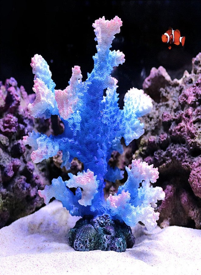 Besimple Aquarium Coral Ornament, Polyresin Coral Decor for Fish Tank Decoration Aquarium Landscape - Image 1
